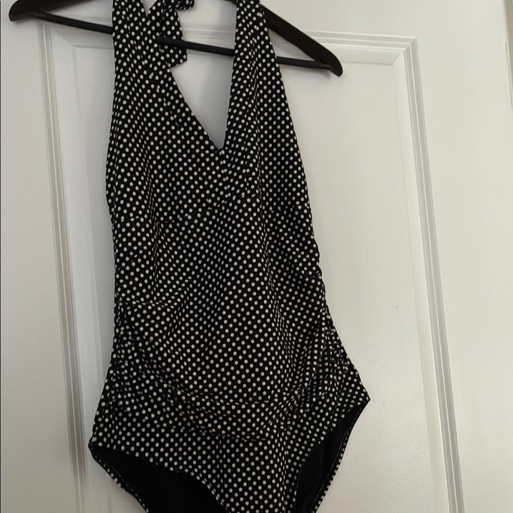 Polka Dot Women's One Piece Swimsuit